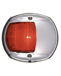 LED Red Side Navigation Light (Chrome)